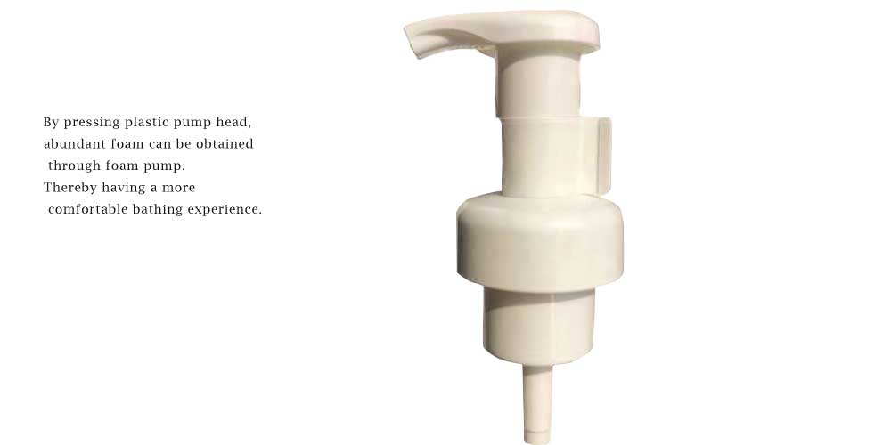 0.8cc Plastic Cosmetic pp Foam Pump